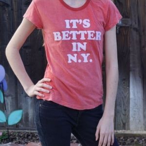 Brandy Melville "It's Better in NY" Top